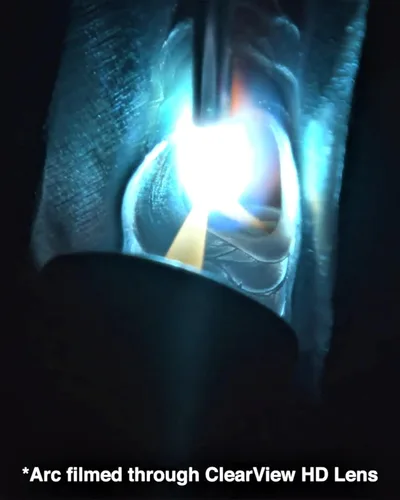 Miniatura 2 de WELDTUBE Lente de soldadura ClearView HD con oscurecimiento automático, versión 3.0