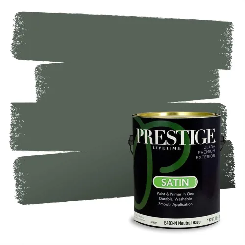 Miniatura 131 de Prestige Paints - pintura de exterior y pintura de imprimación en una, E100-T-6006-10AVP
