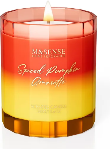 Miniatura 17 de M&SENSE Velas perfumadas de rosa para el hogar - 10.6 oz 60 horas de combustión, cera de soja natural con aroma floral para novia, vela de Rosa