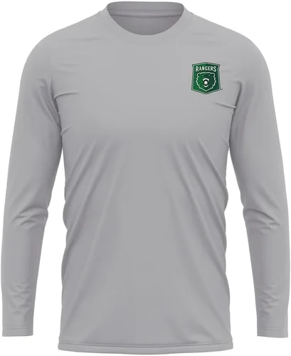 Miniatura 221 de Camisa deportiva de manga larga oficial de la NCAA Collegiate para hombre, con logotipo en el pecho izquierdo, colección Athletic Heather