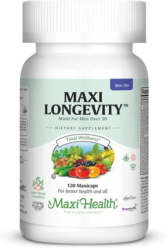 Multivitamínico 50 Plus – Multivitamínico diario de más de 50 con vitamina B12, A, D, C, zinc, magnesio y más – Energía, inmunitario y apoyo