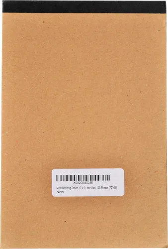 Miniatura 3 de Mead bloc tablero de escritura, 6 x 9 pulgadas (70104), gris