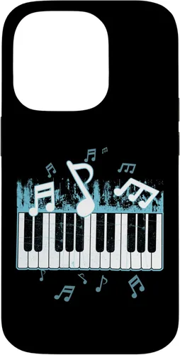 Miniatura 17 de Funda para iPhone 13 Pro Max Piano con teclas musicales y notas