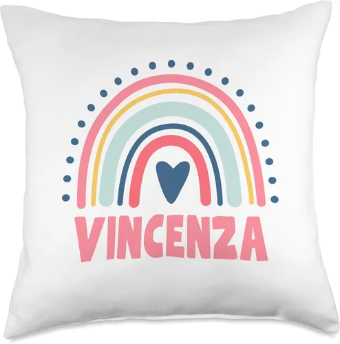 Miniatura 4 de Idea Regalo Personalizzata con Nome Gifts Idea Vincenza Name Custom Woman Myth Legend - Almohada para fiesta de cumpleaños, 16 x 16 pulgadas