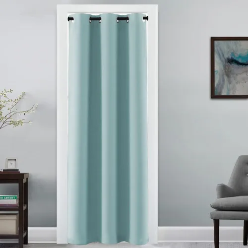 Miniatura 73 de H.VERSAILTEX - Cortinas blackout con aislamiento térmico y ojales en la parte superior, para patios, puertas correderas y división de habitaciones
