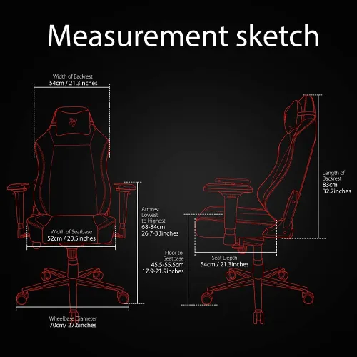 Miniatura 3 de Arozzi Primo - Silla de oficina de piel sintética de alta calidad con sillón reclinable giratorio basculante de inclinación, altura ajustable
