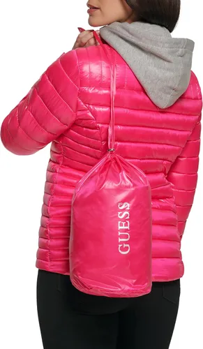 Miniatura 7 de GUESS Chaqueta ligera y plegable para mujer, acolchada, de transición