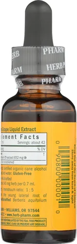 Miniatura 2 de Herb Pharm Extracto líquido de raíz de uva de Oregon - 1 onza