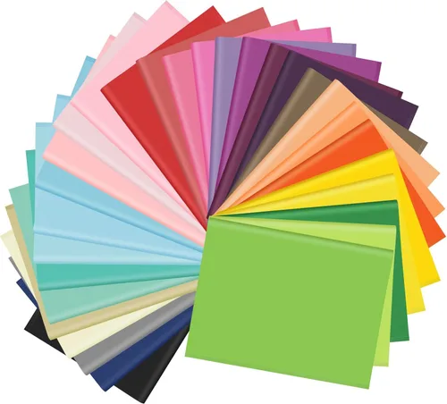 Morcheiong 60 hojas de papel de seda en 30 colores, papel de seda arcoíris, envoltura de regalo a granel para manualidades, manualidades, fiesta de
