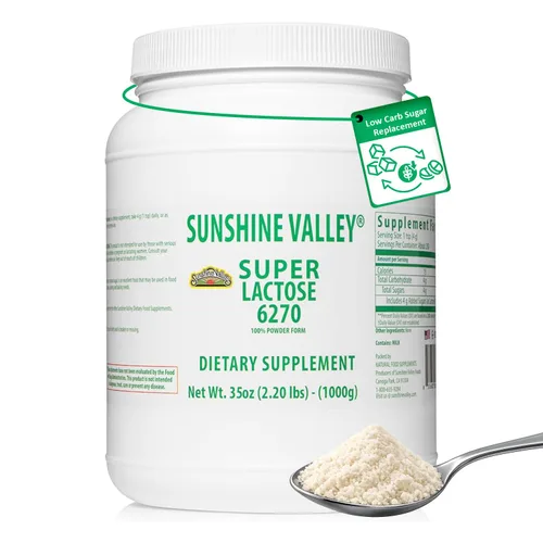 Miniatura 10 de Sunshine Valley Super Lactosa en polvo de azúcar, estabilizador natural de alimentos, cerveza casera de lactosa en la fabricación de cerveza