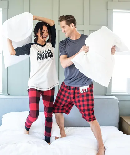 Miniatura 46 de Lazy One - Pantalones cortos de pijama para hombre, ropa de dormir
