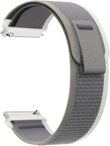 Miniatura 8 de Correa de nylon compatible con Samsung Galaxy Watch 7/FE/6/5 Pro 4 3/Watch 4 6 Classic/Active/Gear S2 S3 Frontier, correa de bucle deportivo de 20