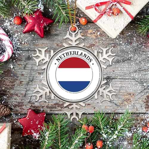 Miniatura 7 de Regalo de relleno de calcetín de Navidad de los Países Bajos para niños, regalo de recuerdo de país patriótico, adorno de Navidad para niños