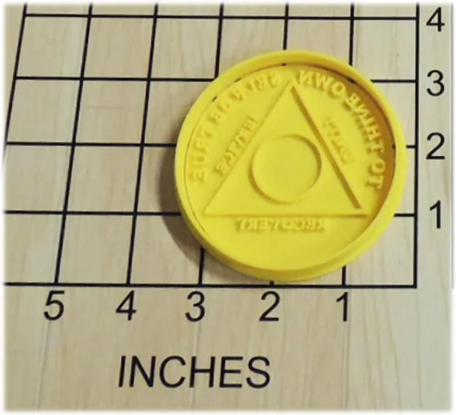 Miniatura 2 de Cortador de galletas y sello en forma de medallón sobrio #1270