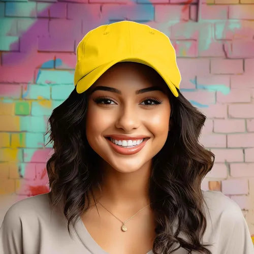 Miniatura 30 de DALIX Gorra de béisbol para papá, lisa, para hombre, mujer, algodón, ajustable, en blanco, sin estructurar, suave