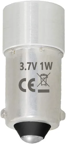 Miniatura 7 de BA9s Base LED Bulbs1W 3v BA9 LED antorcha mini lámpara de cabeza bombilla linterna 2 celdas C y D (blanco frío, 2 celdas C y D 3V)