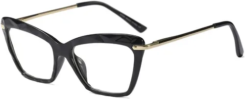 Miniatura 2 de Gafas de lectura de ojo de gato para mujer, marco de gafas de cristal de moda
