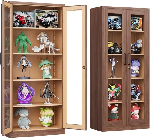 Miniatura 10 de SISESOL Armario de almacenamiento de metal de 36 pulgadas con puertas y estantes, pequeño armario de almacenamiento de garaje con cerradura, Negro