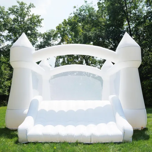 Miniatura 3 de Bounceland Party Castle Daydreamer Cloud Bounce House, 16.4 pies de largo x 13.1 pies de ancho x 9.3 pies de alto, aro de baloncesto, soplador
