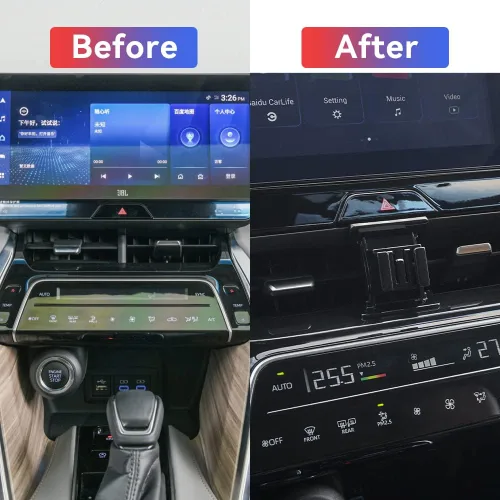 Miniatura 6 de Bwen Soporte de teléfono para automóvil compatible con Toyota Venza 2024 2023 2022 2021 Soporte magnético fuerte para ventilación de aire, soporte