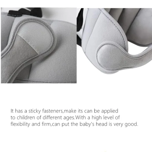 Miniatura 4 de Banda de soporte para la cabeza del asiento de automóvil, alivio del cuello del asiento de automóvil de seguridad, asiento de automóvil ajustable