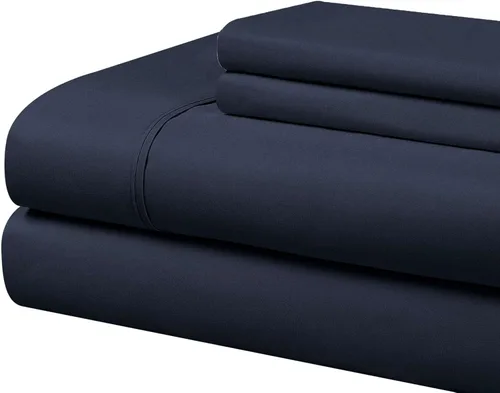 Miniatura 21 de Cathay Home Essentials Juego de sábanas de microfibra ultra suave, hipoalergénicas, resistentes a las arrugas, doble cepillado, color azul rey, Azul