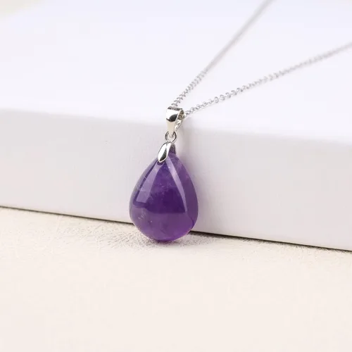 Miniatura 4 de GAVU Collar de cristal curativo de lágrima, Piedra