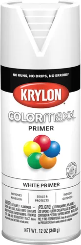 Miniatura 22 de Krylon K05599007 COLORmaxx Pintura en aerosol y base para uso en interiores y exteriores, color gris brillante para maquinaria, 12 onzas