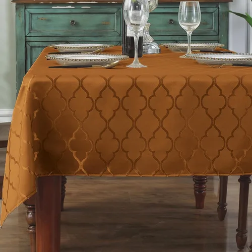 Miniatura 36 de SASTYBALE Servilletas de tela jacquard de 20 x 20 pulgadas, patrón de flores, 4 piezas, sólidas, lavables, cómodas para restaurantes, cenas