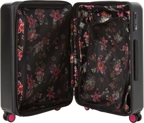 Miniatura 5 de Vera Bradley Maleta rígida para mujer, Negro -, Maleta rígida con ruedas