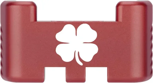 Miniatura 156 de NDZ Performance Placa trasera de aluminio con asistencia deslizante para Glock 1-5 Glock 17 19 19 19 x 22 23 24 26 27 31 32 33 34 35 45 47 49, Rojo