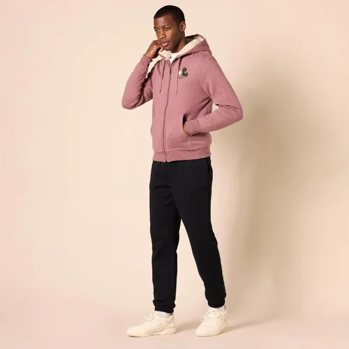 Miniatura 5 de Tienda Essentials Pantalones deportivos para hombre, forro polar, parte inferior cerrada (disponible en tallas grandes y altas)