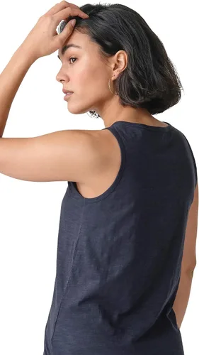 Miniatura 3 de Ellos Camiseta sin mangas de punto Henley de talla grande