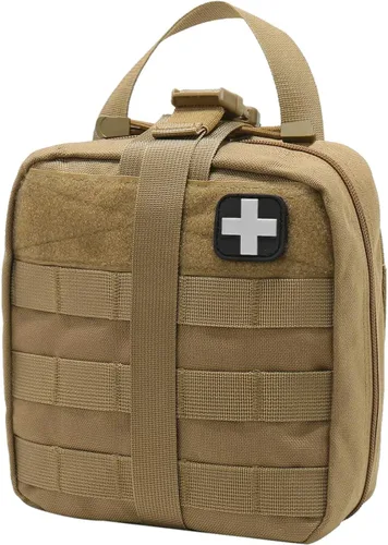 Kit de primeros auxilios médico - Kit Rip-Off 180 piezas resistente al agua Kit de emergencia para camping, senderismo, hogar, exterior, camión,