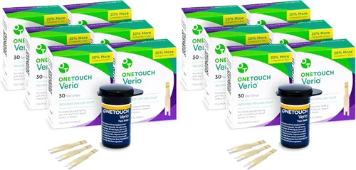 Miniatura 10 de OneTouch Verio - Tiras de prueba para diabetes, paquete de 60 unidades, para monitor de azúcar en sangre, pruebas de autoglucosa en el hogar, 2