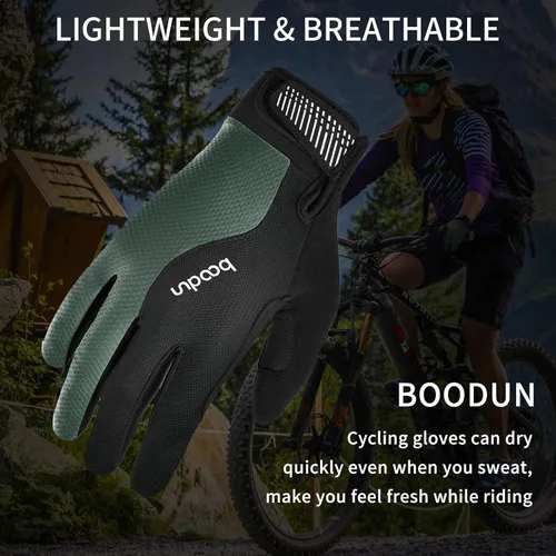 Miniatura 4 de BOODUN Cycling Gloves Bike Gloves, Breathable Lightweight Biking Gloves for Riding, Walking, Cycling, Running and Driving