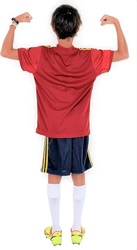 Miniatura 4 de PAIRFORMANCE Uniformes de fútbol para niños, camiseta deportiva de equipo y pantalones cortos para niños, ropa deportiva, unisex, de 4 a 14 años