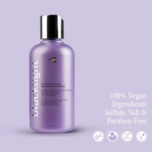 Miniatura 3 de Oligo Professional Blacklight Champú nutritivo Sin parabenos Hidratación hidratante Extensor de color vegano