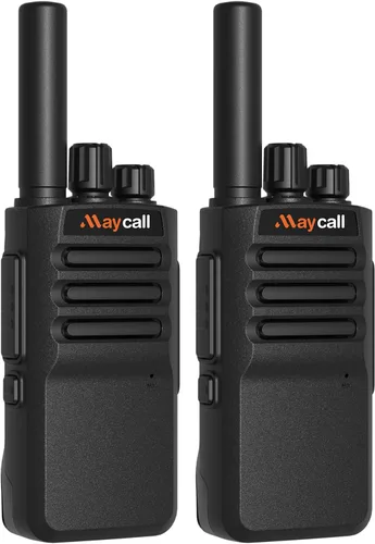 Miniatura 15 de Walkie Talkies MC-180 - Paquete de 2 unidades para adultos de largo alcance recargable de 2550 mAh, radios portátiles FRS bidireccionales, radios