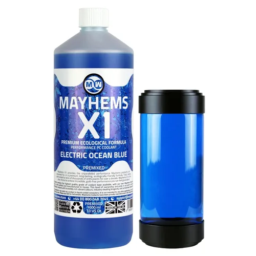 Miniatura 13 de Mayhems - Refrigerante para PC premezclado X1 - Líquido de refrigeración por agua para computadora - Refrigeración líquida, serie ecológica, 1