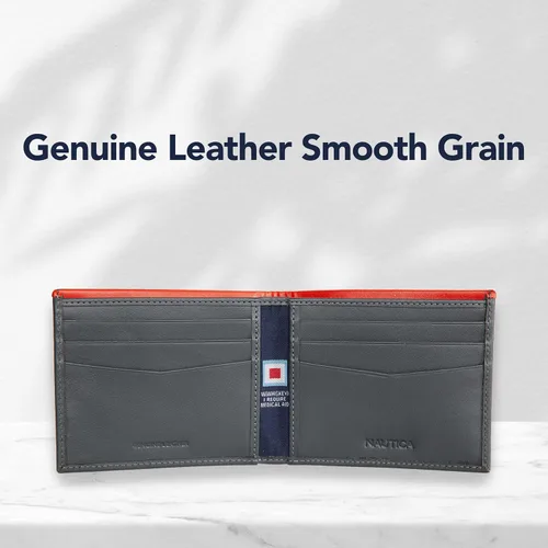 Miniatura 5 de Nautica Pop Color Leather Bifold Wallet