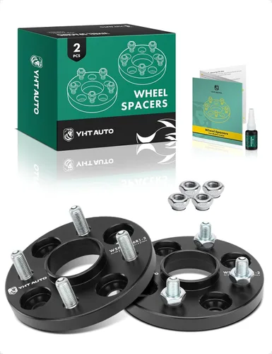 Miniatura 16 de YHTAUTO Espaciadores de rueda centrados de buje de 4 x 100 de 0.78 pulgadas compatibles con modelos Honda, Acura, Kia, Mini, Mitsubishi