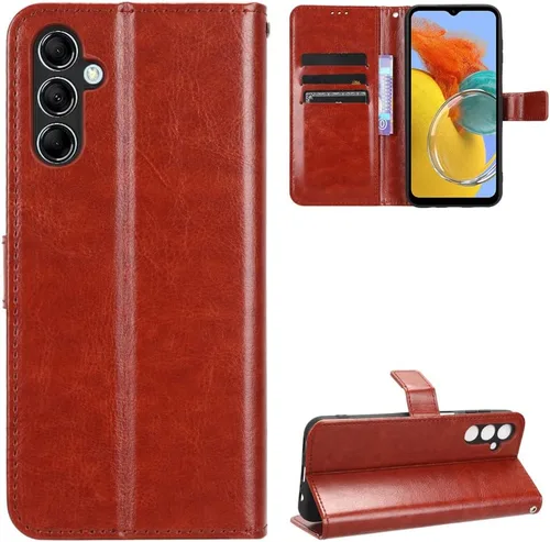 Miniatura 65 de Funda para Boost Mobile Celero 5G + Funda de piel con tapa para Boost Mobile Celero 5G Plus, color negro