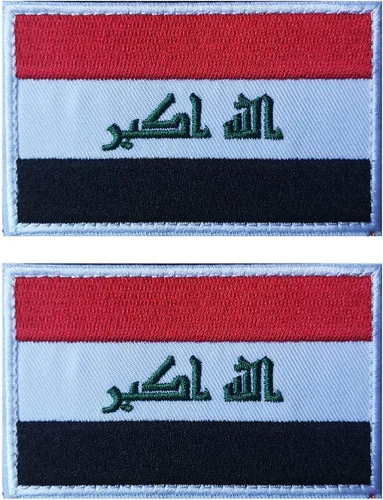 Miniatura 26 de 2 parches de bandera de Japón de AliPlus bordados tácticos militares moral parche apliques gancho y bucle