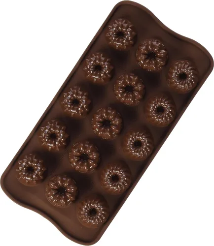 Miniatura 9 de Silikomart Molde de silicona para chocolate, color marrón