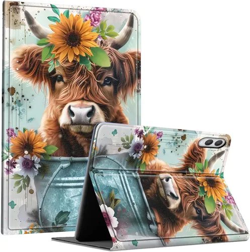 Miniatura 149 de Slim Case for Samsung Galaxy Tab S10 Lite / S10 FE / S9 FE 10.9" & Galaxy Tab S9 11", Multi-Angle Stand PU Leather Smart Folio Cover with Soft TPU