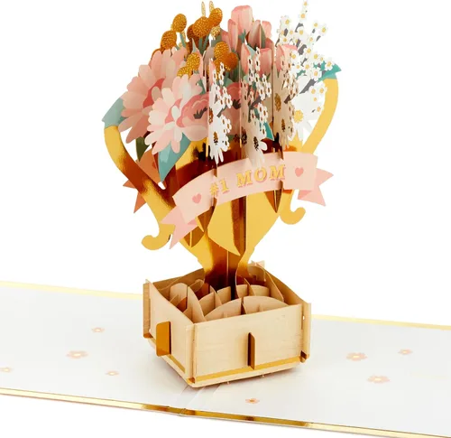 Hallmark Signature Paper Wonder - Tarjeta desplegable para el día de la madre (todo el tiempo)