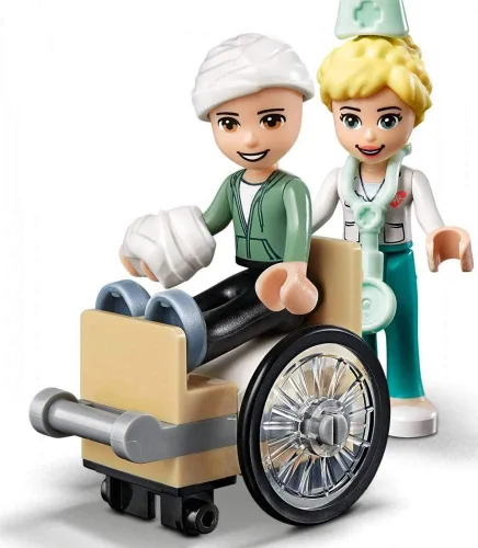 Miniatura 4 de Lego 41394 Friends Heartlake City Hospital Playset con Emma y 2 otras mini muñecas, para niñas y niños 6