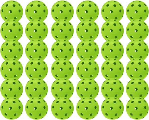 Miniatura 47 de Paquete de 6 pelotas de pickleball deportivas para exteriores - 40 pelotas de pickleball - Bolas de pickleball de EE. UU. aprobadas por USAPA