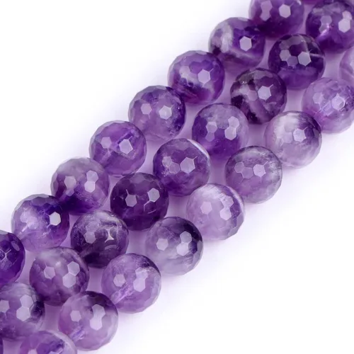 Miniatura 48 de GEM-Inside - Cuentas sueltas de cornalina roja naranja facetada de 0.236 pulgadas (0.236 in), cuentas de energía natural para hacer joyas, redondas